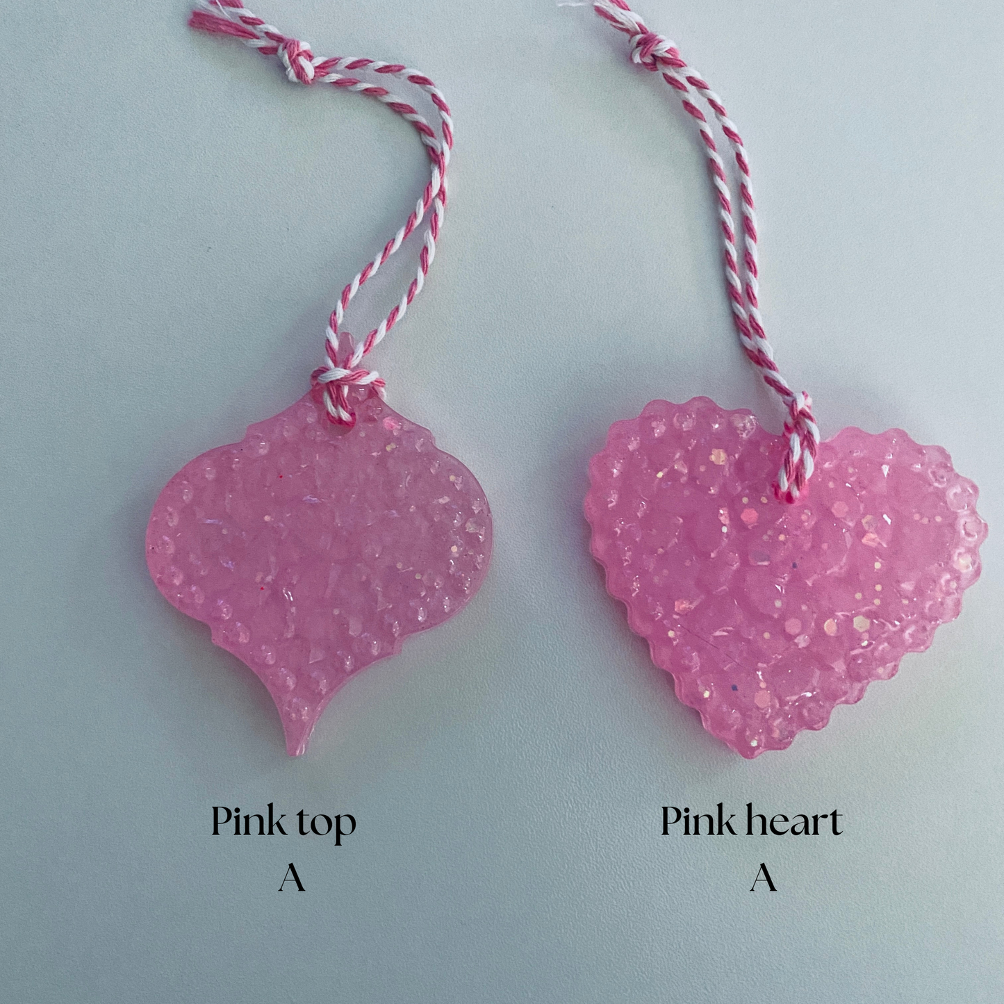 Textured Resin Ornaments - Individual