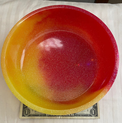 Sunrise resin succulent garden bowl set