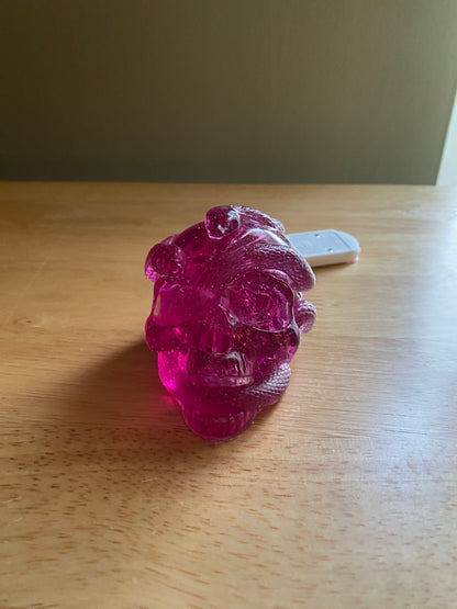 Light-Up Skull with Snakes