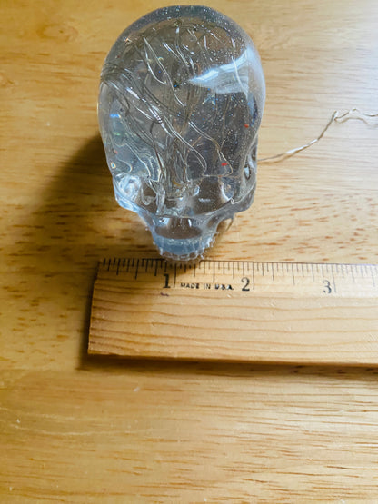 Light-Up Solid Skull - Medium
