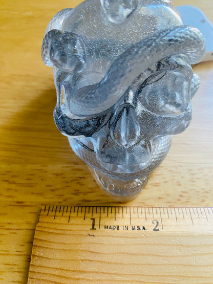 Skull with Snakes