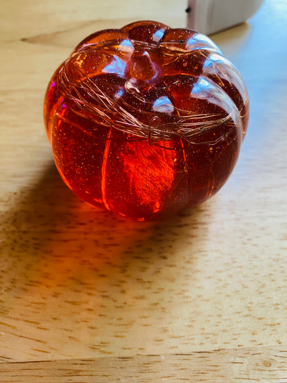 Light-Up Solid Pumpkin