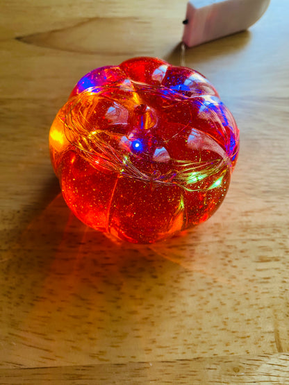 Light-Up Solid Pumpkin