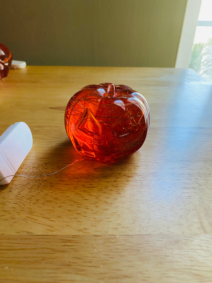 Light-Up Solid Pumpkin