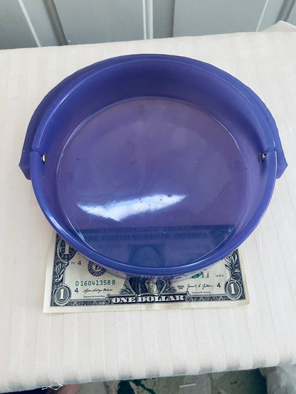 Hand-crafted resin basket