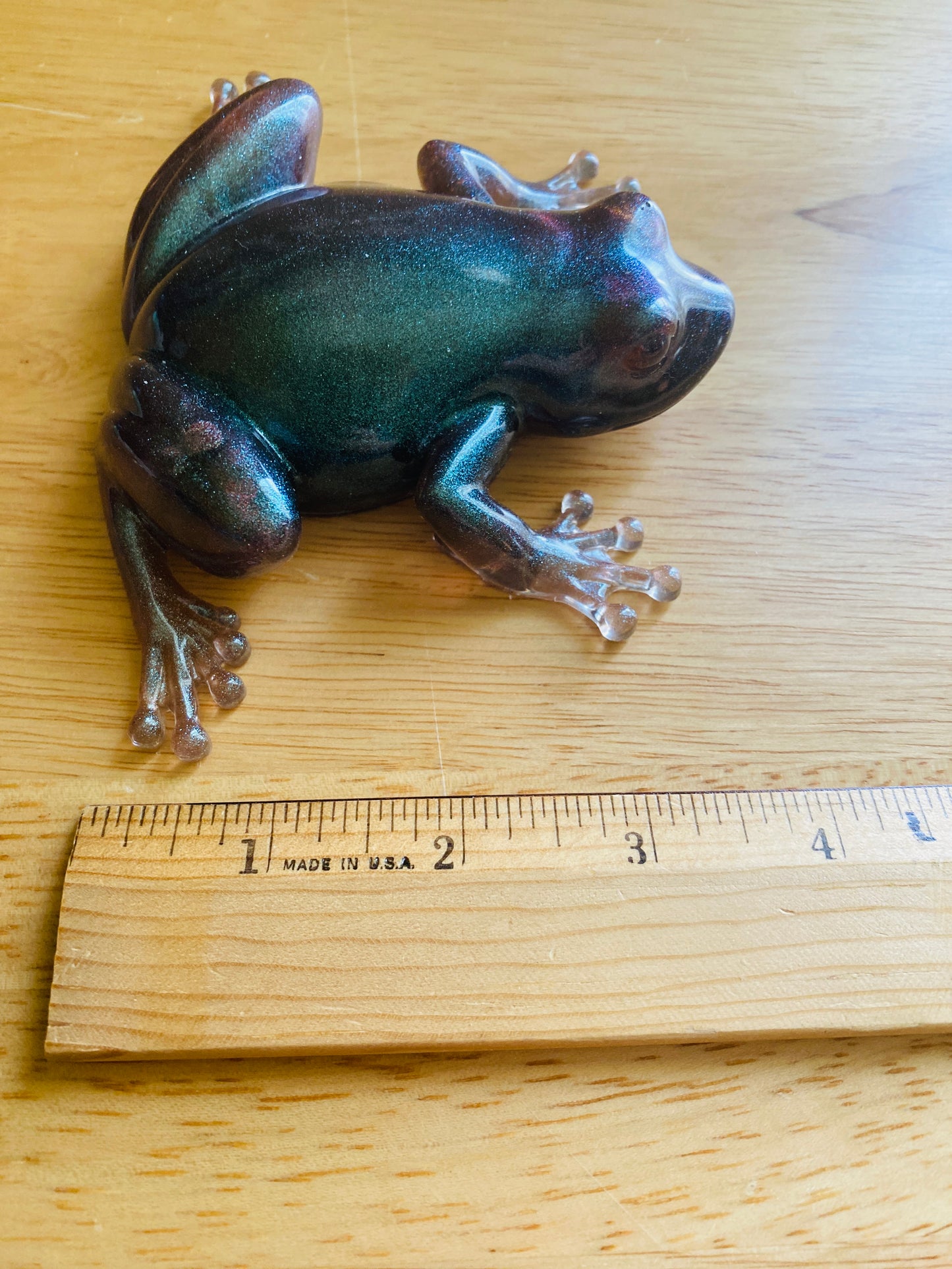 Greenish-Purplish Frog