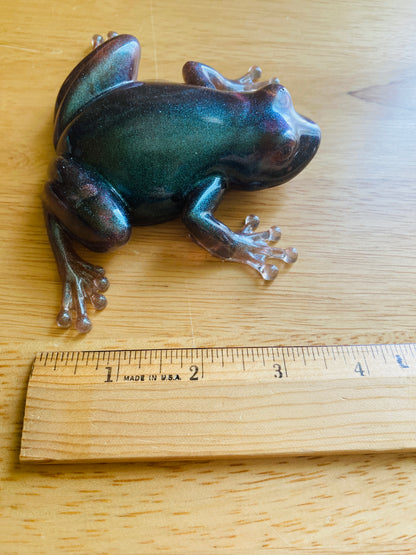 Greenish-Purplish Frog