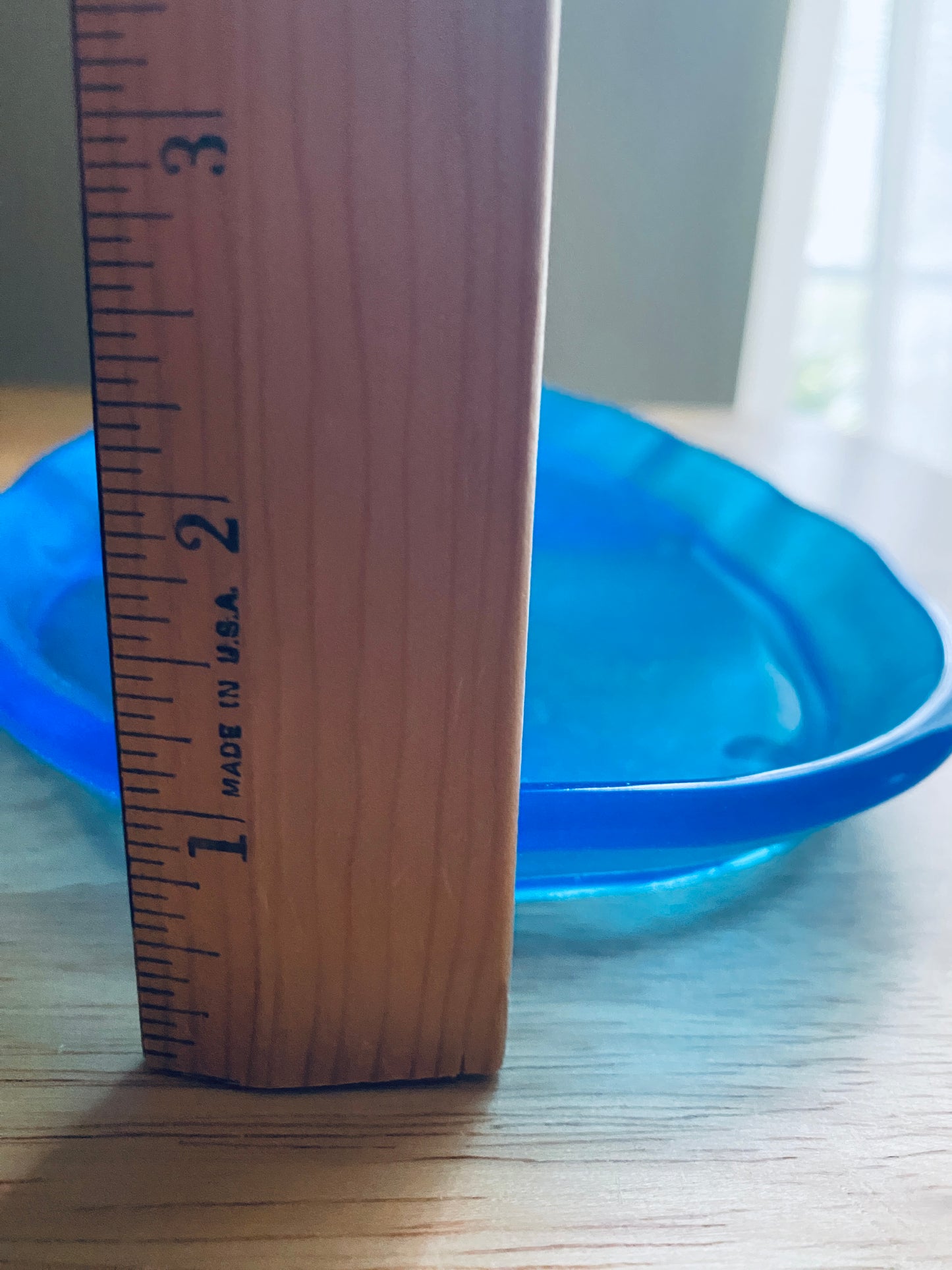 Blue Irregular-Edge Tray
