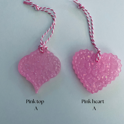 Textured Resin Ornaments - Individual