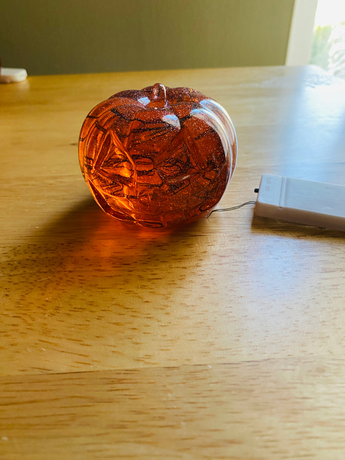 Light-Up Solid Pumpkin