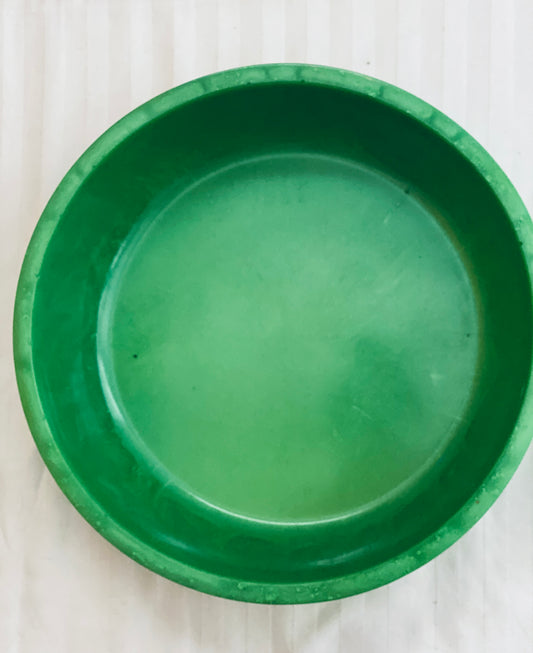 Green decorative bowl