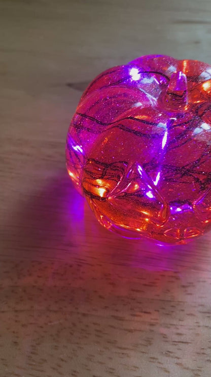 Light-Up Solid Pumpkin