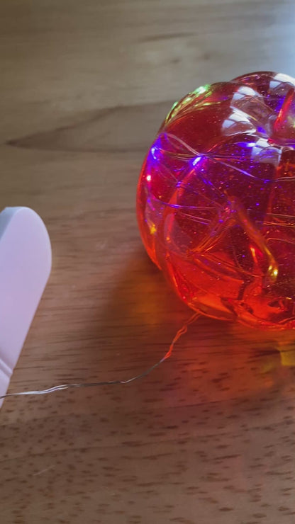 Light-Up Solid Pumpkin